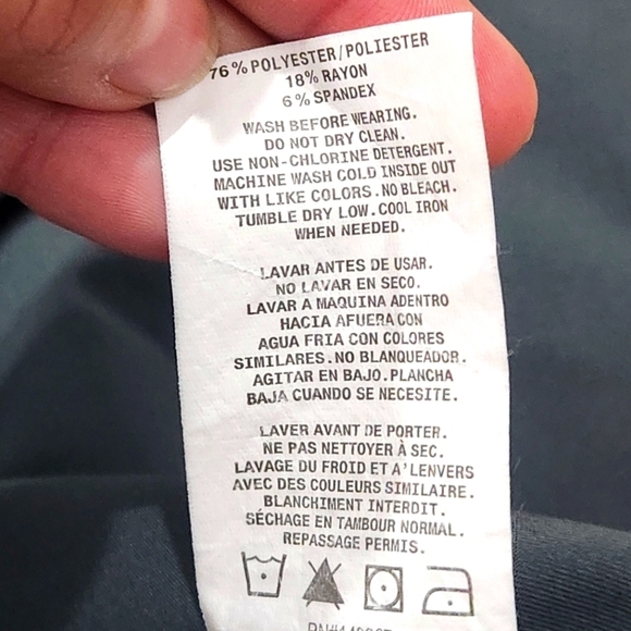 Jaanuu Scrubs Women’s 3-Pocket V-Neck Oversized Top‎ Military Green S - Picture 9 of 9